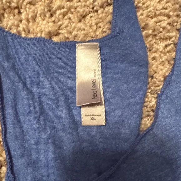 Blue & Orange Cleveland Cavalier inspired Ohio Tank Top - Picture 3 of 3